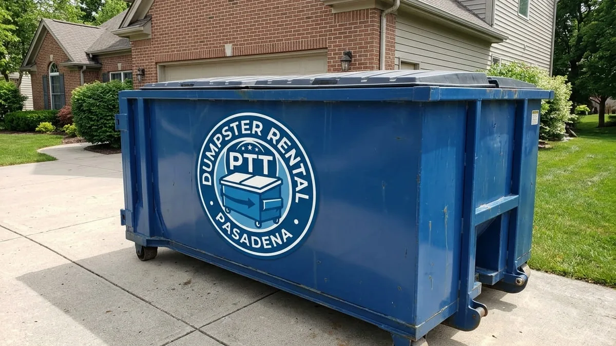 15 yard dumpster rental in Pasadena, CA