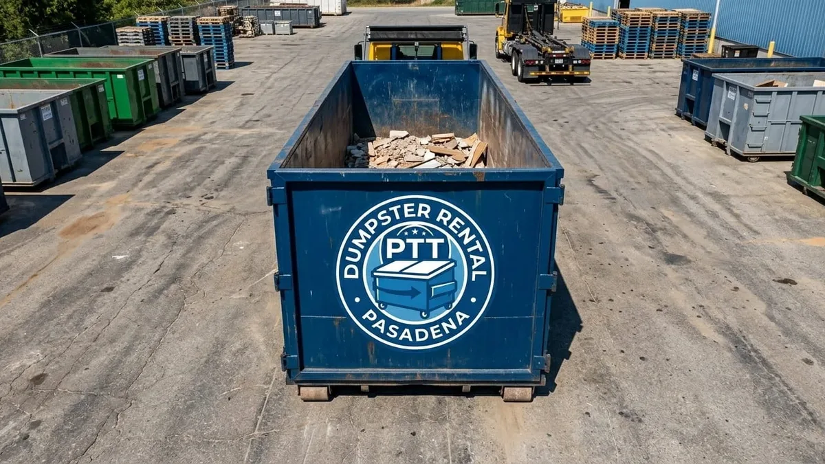 Construction Debris Disposal for Pasadena-Area Jobsites