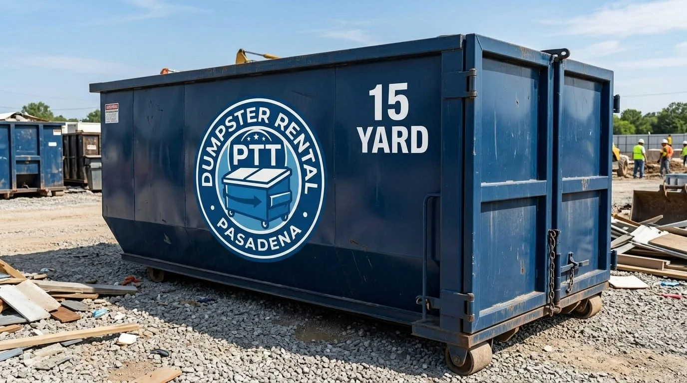 15-Yard Dumpster Rental Pasadena